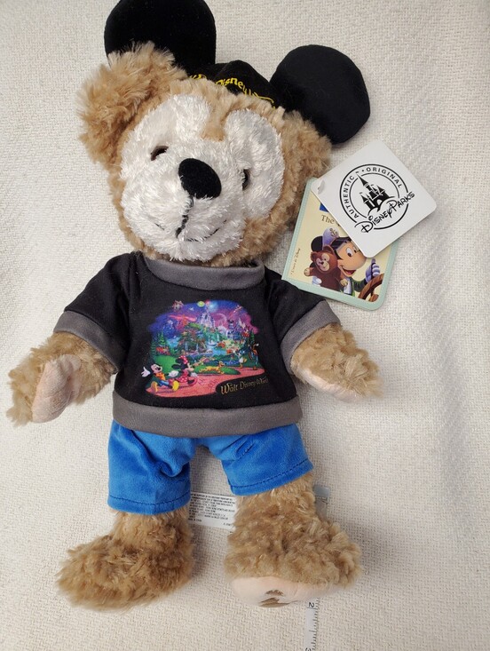 Disney Other - Duffy Disney Bear Plush Walt Disney World Parks NWT Mickey Ears Hat 14" WDW